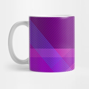 Abstract Lines - Bi Colors Mug